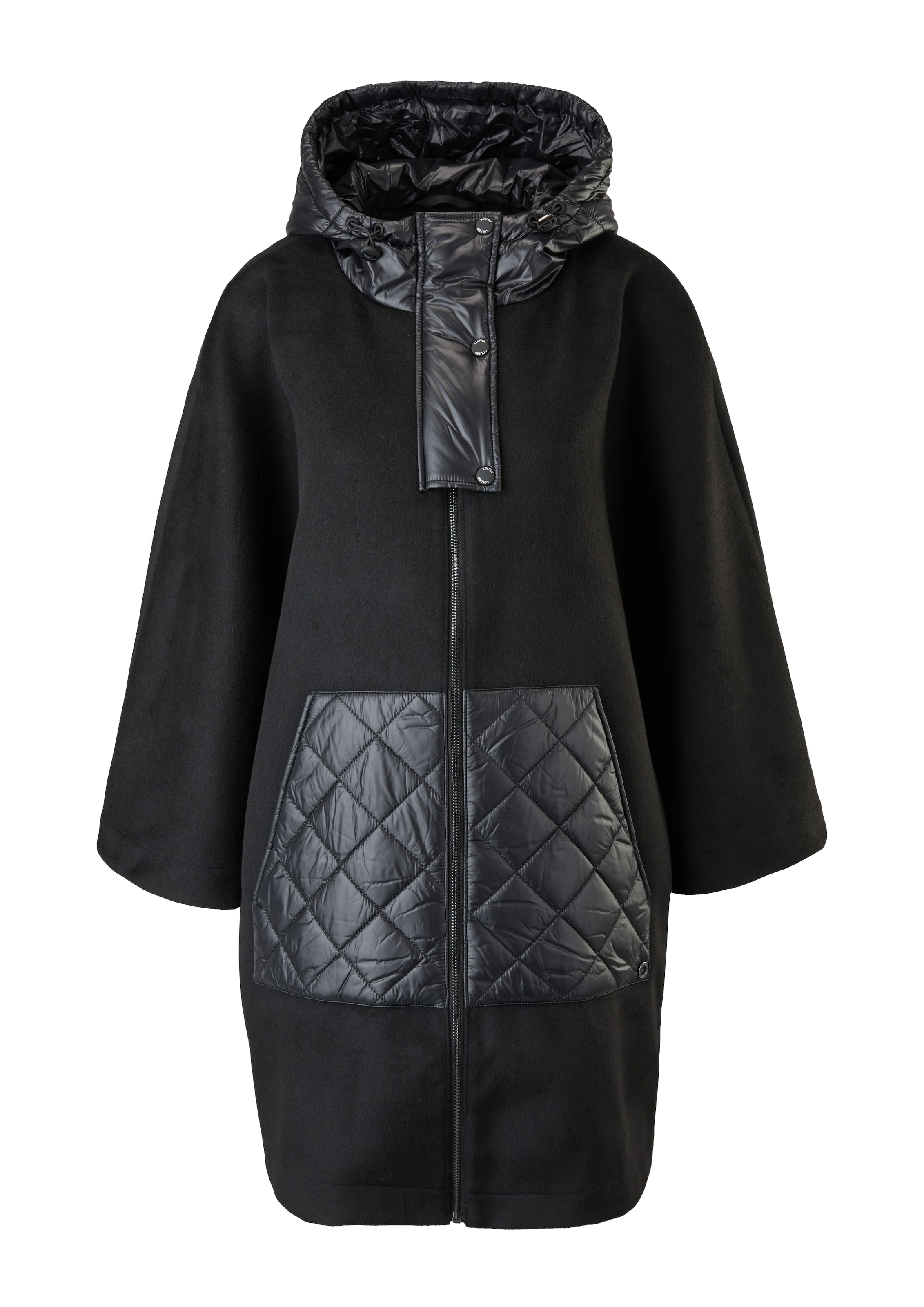 s.Oliver Cape in Schwarz: Vorderseite