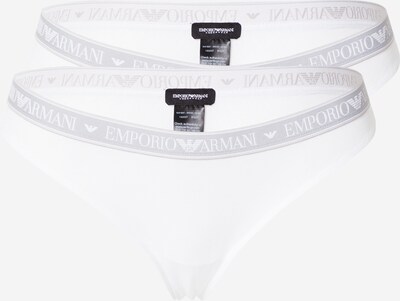 Emporio Armani Slip in hellgrau / weiß, Produktansicht