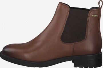 s.Oliver Chelsea boots in Bruin