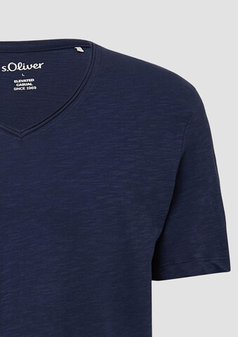 s.Oliver T-Shirt in Blau