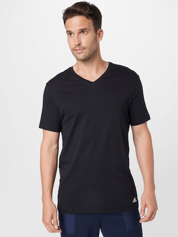 ADIDAS SPORTSWEAR Performance shirt in Black: front