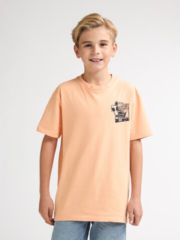 Petrol Industries Shirt in Oranje: voorkant