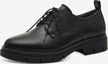 TAMARIS Lace-Up Shoes in Black: front