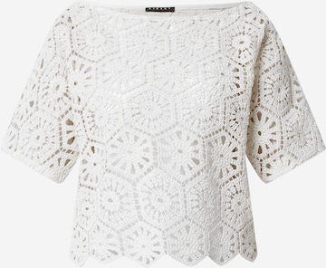 Sisley Bluse i hvid: forside