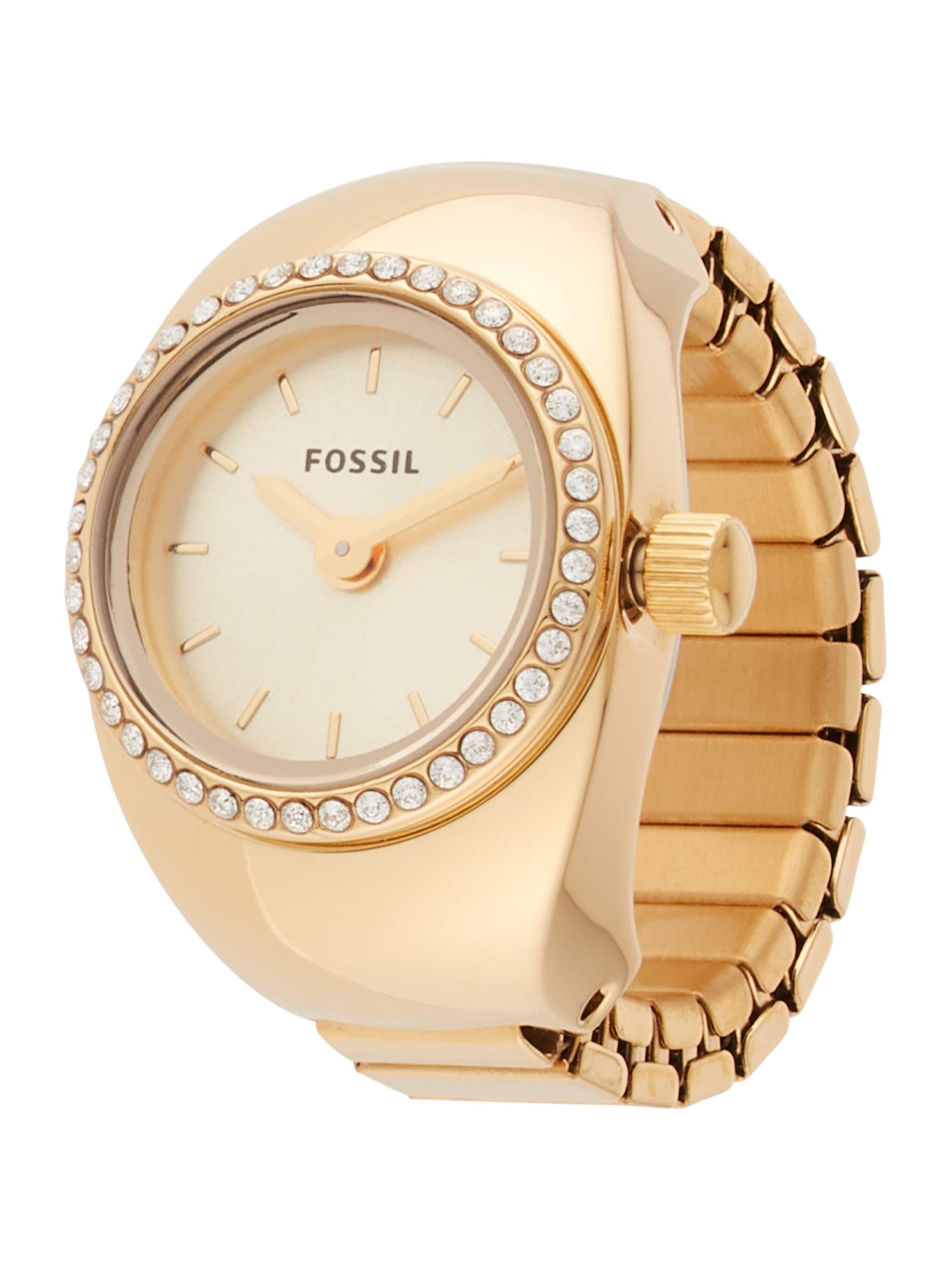 FOSSIL Кольцо в Золотой: спереди