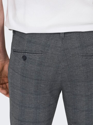 Only & Sons Slimfit Hose 'ONSMark' in Blau