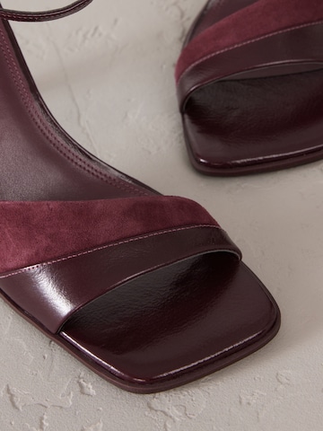 Sandales à lanières 'Signature Premium' Next en rouge