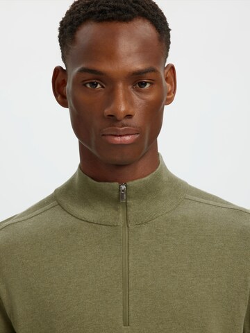SELECTED - Ajuste regular Jersey 'SLHBERG' en verde