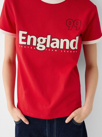 Bershka Shirts i rød