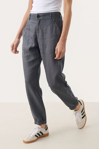 Part Two Tapered Bukser 'Shena' i grå: forside
