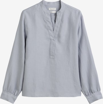 Marc O'Polo Blouse in Blauw: voorkant