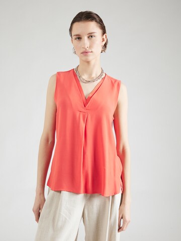 COMMA - Blusa en rojo: frente