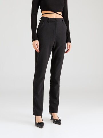 Regular Pantalon Warehouse en noir : devant