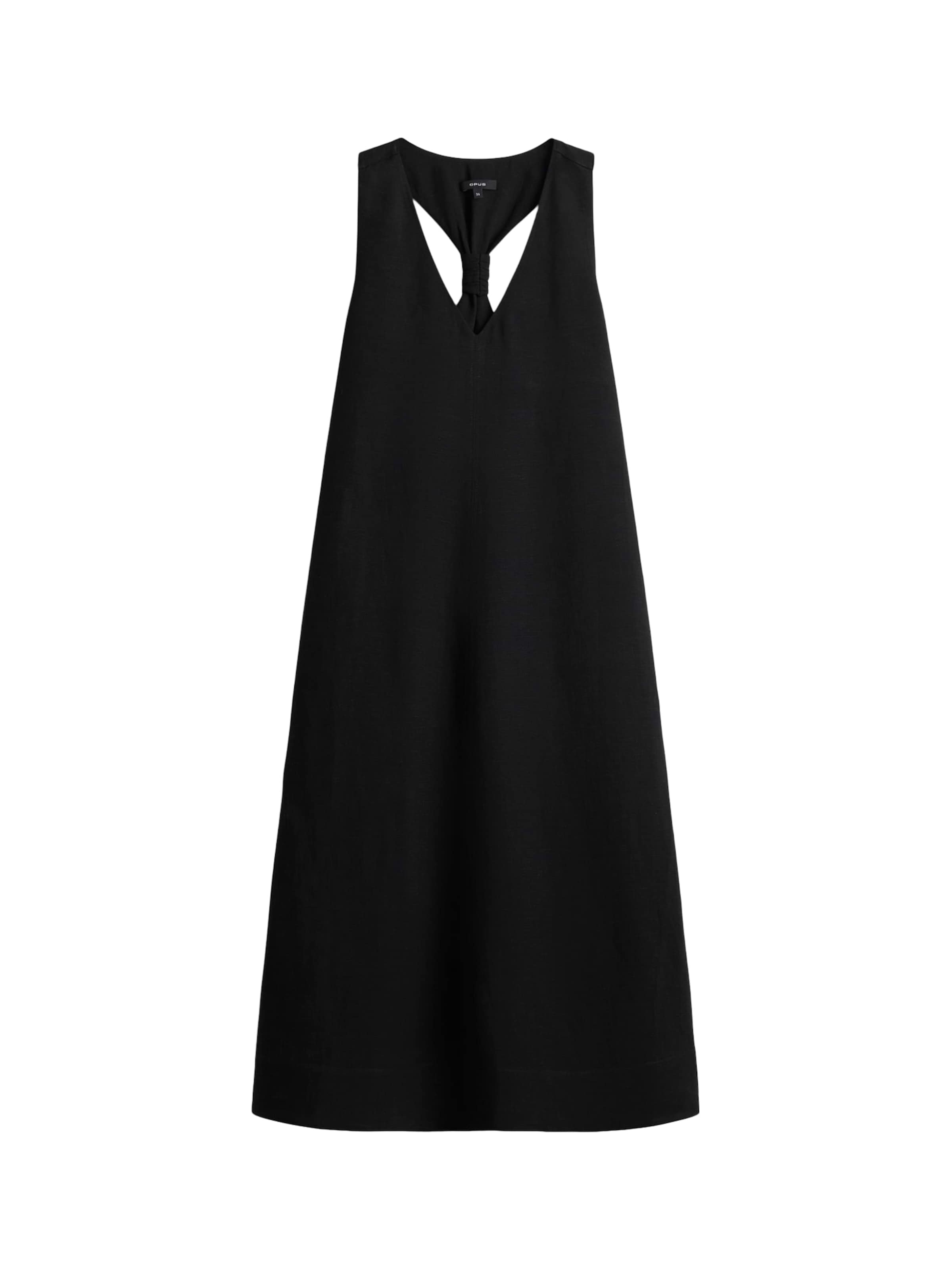 OPUS Summer Dress 'Waka' in Black: front