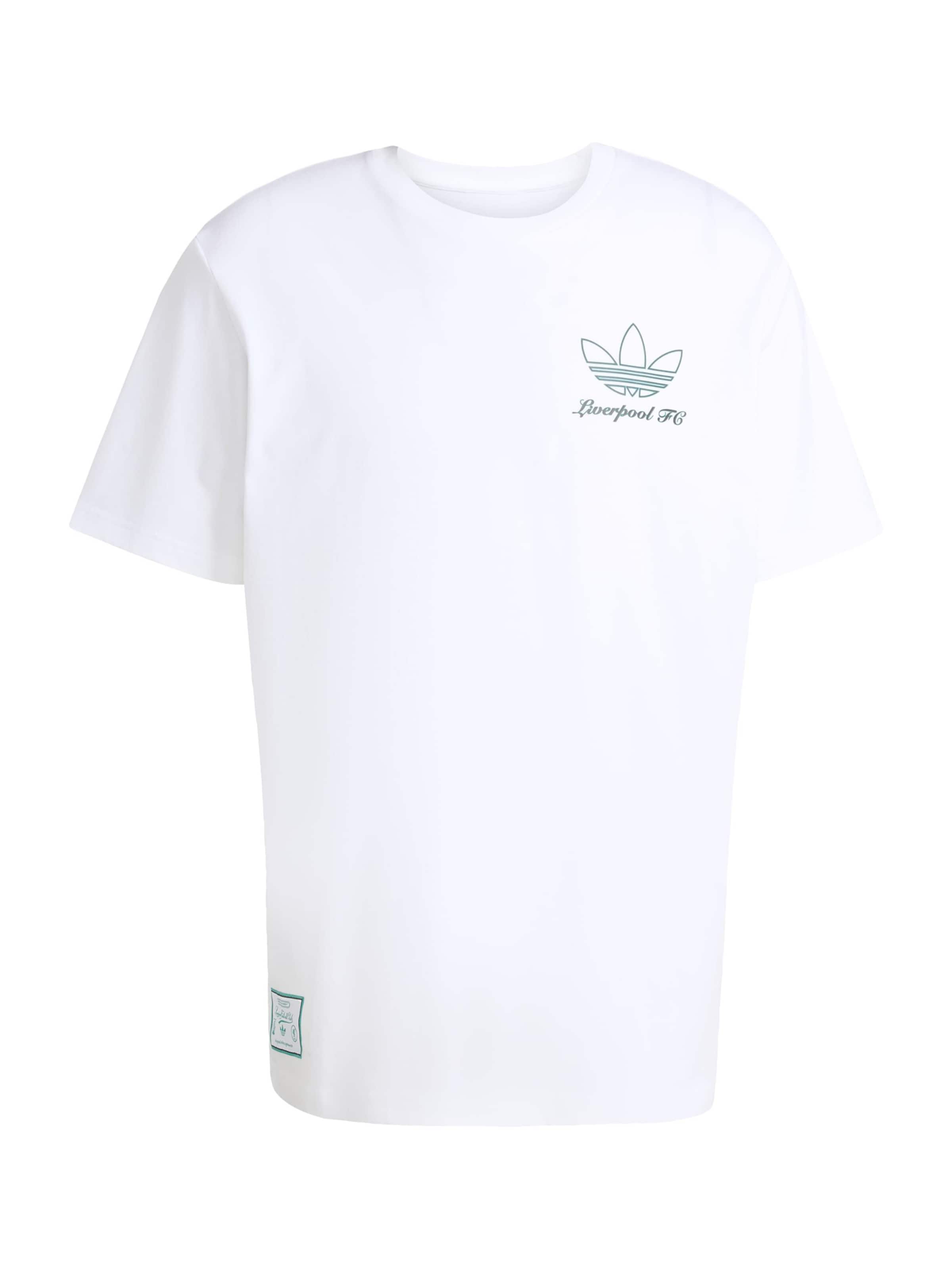 ADIDAS PERFORMANCE Функционална тениска 'Liverpool FC' в бяло: отпред