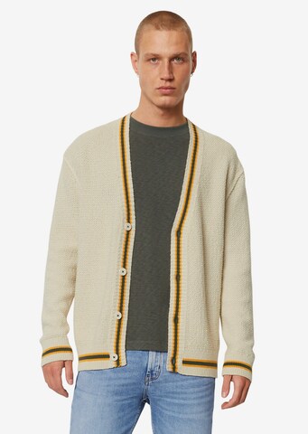 Marc O'Polo DENIM Knit Cardigan in White: front