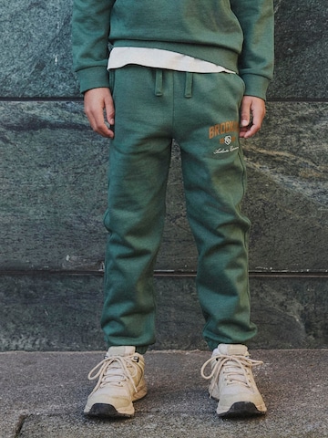 Effilé Pantalon NAME IT en vert : devant