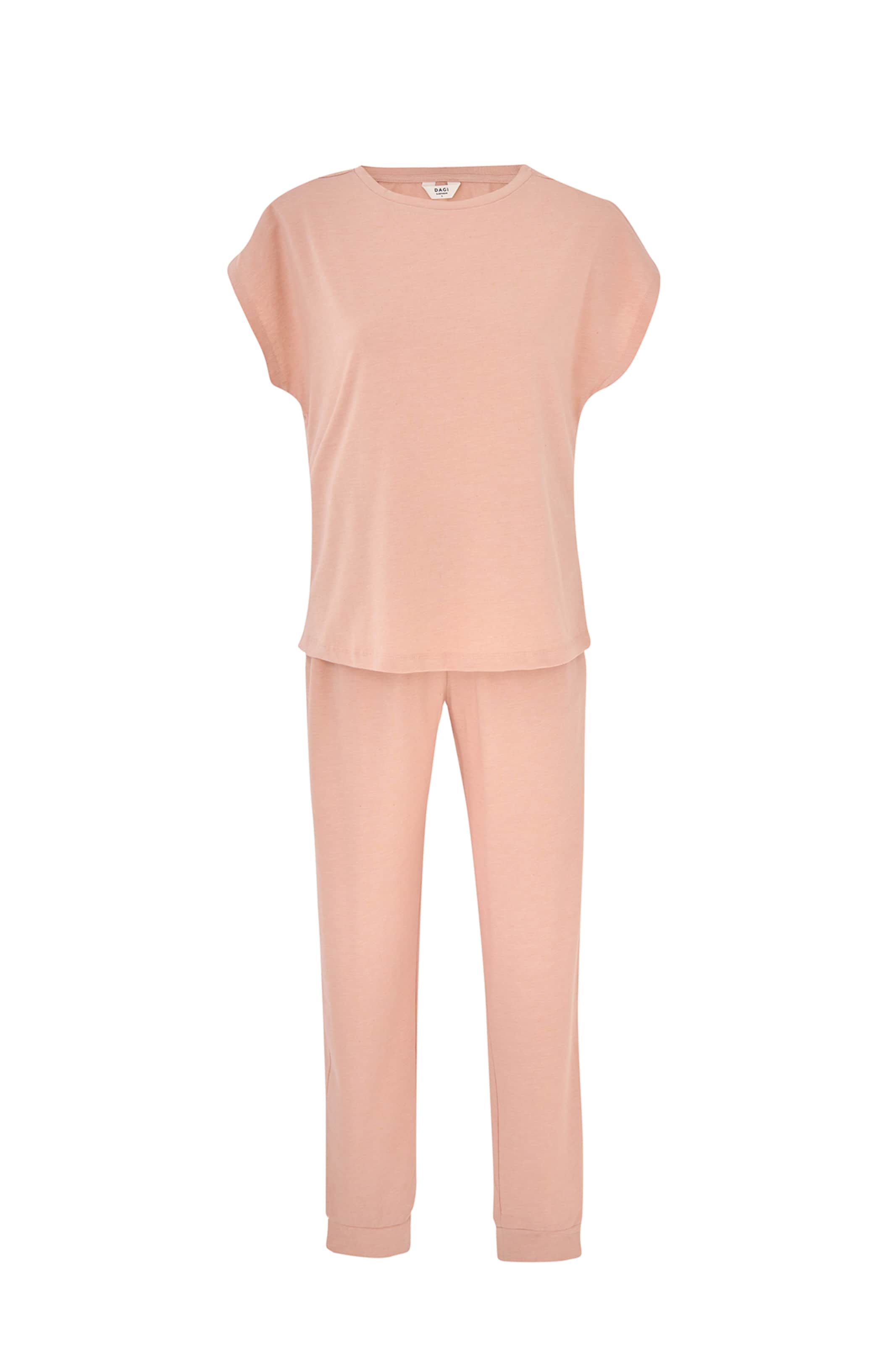 Dagi Pyjama in Beige: Vorderseite