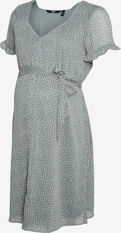 Vero Moda Maternity Kleid in Grün: Vorderseite