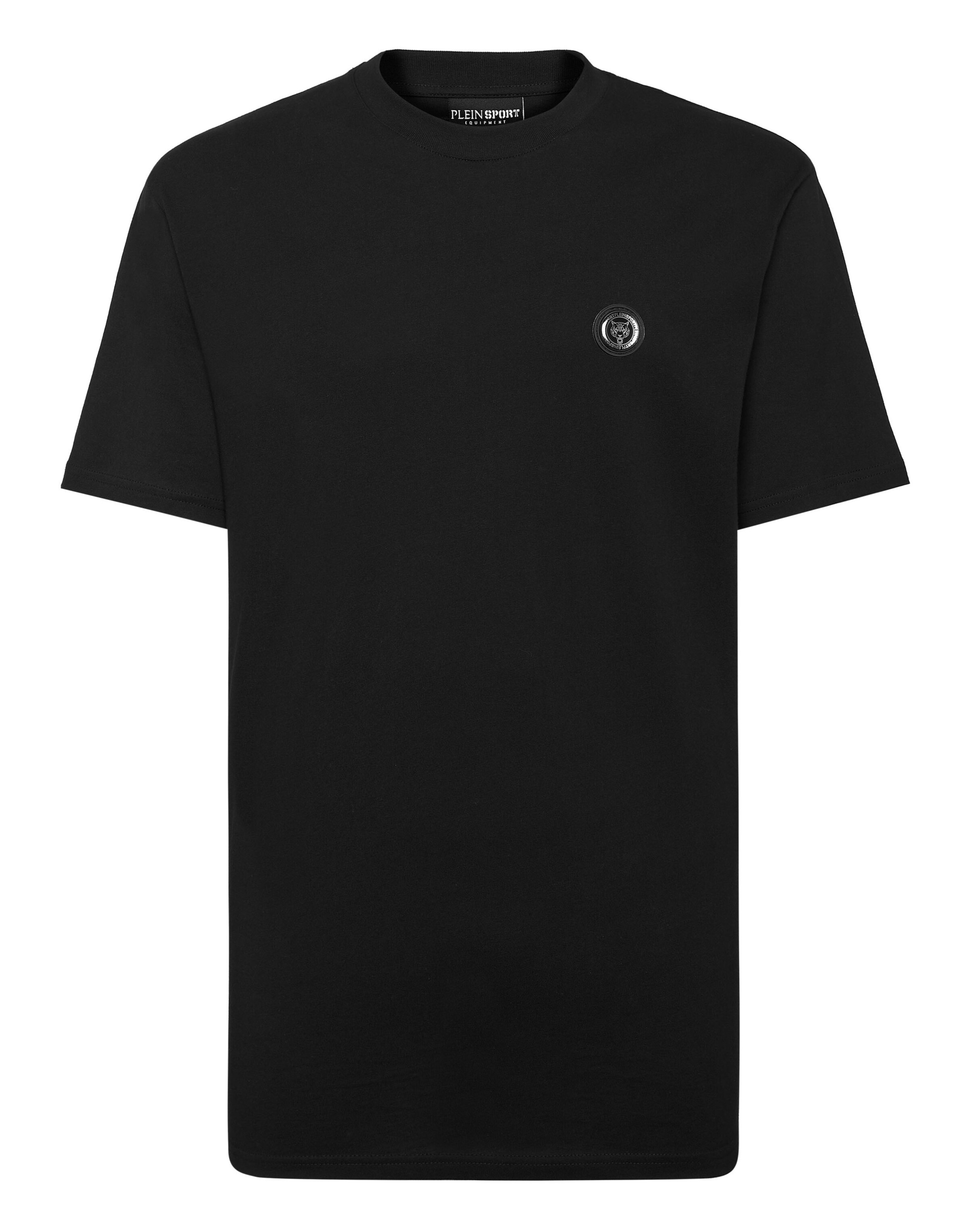 Plein Sport - Camisa 'Tiger' em preto: frente