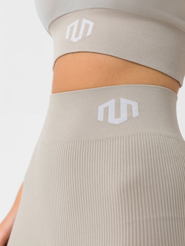 MOROTAI Skinny Sporthose 'NAIKAN SEAMLESS' in Beige