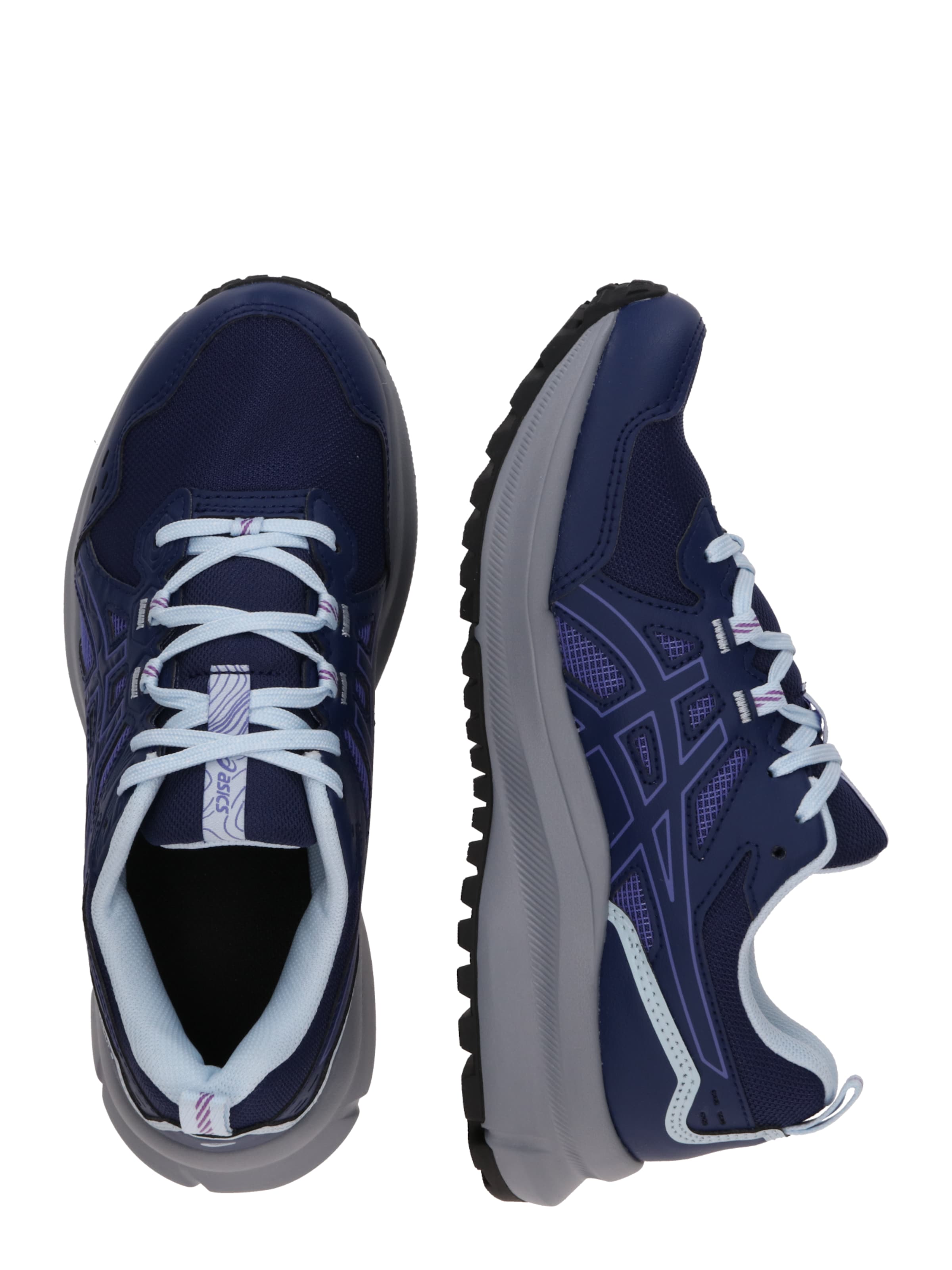Sneaker de alergat 'TRAIL SCOUT 3' de la ASICS pe albastru