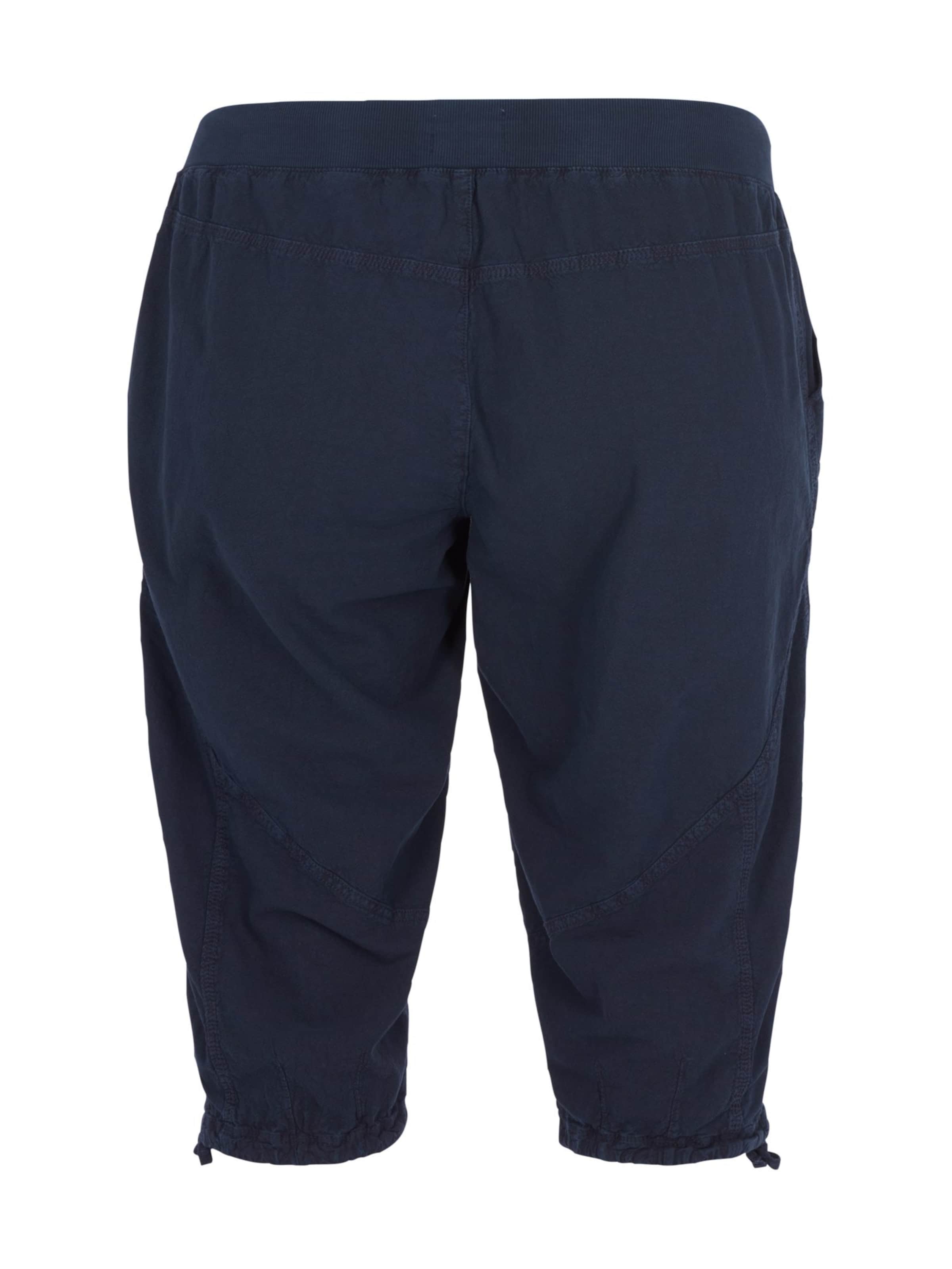 Zizzi Loosefit Broek 'Jeasy' in Blauw