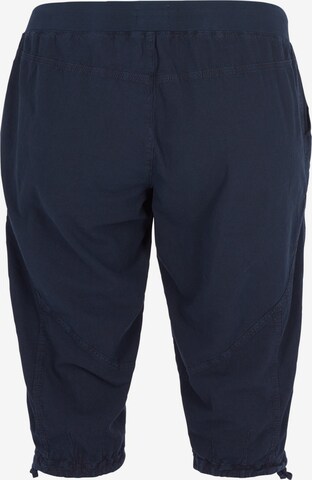 Loosefit Pantaloni 'Jeasy' de la Zizzi pe albastru