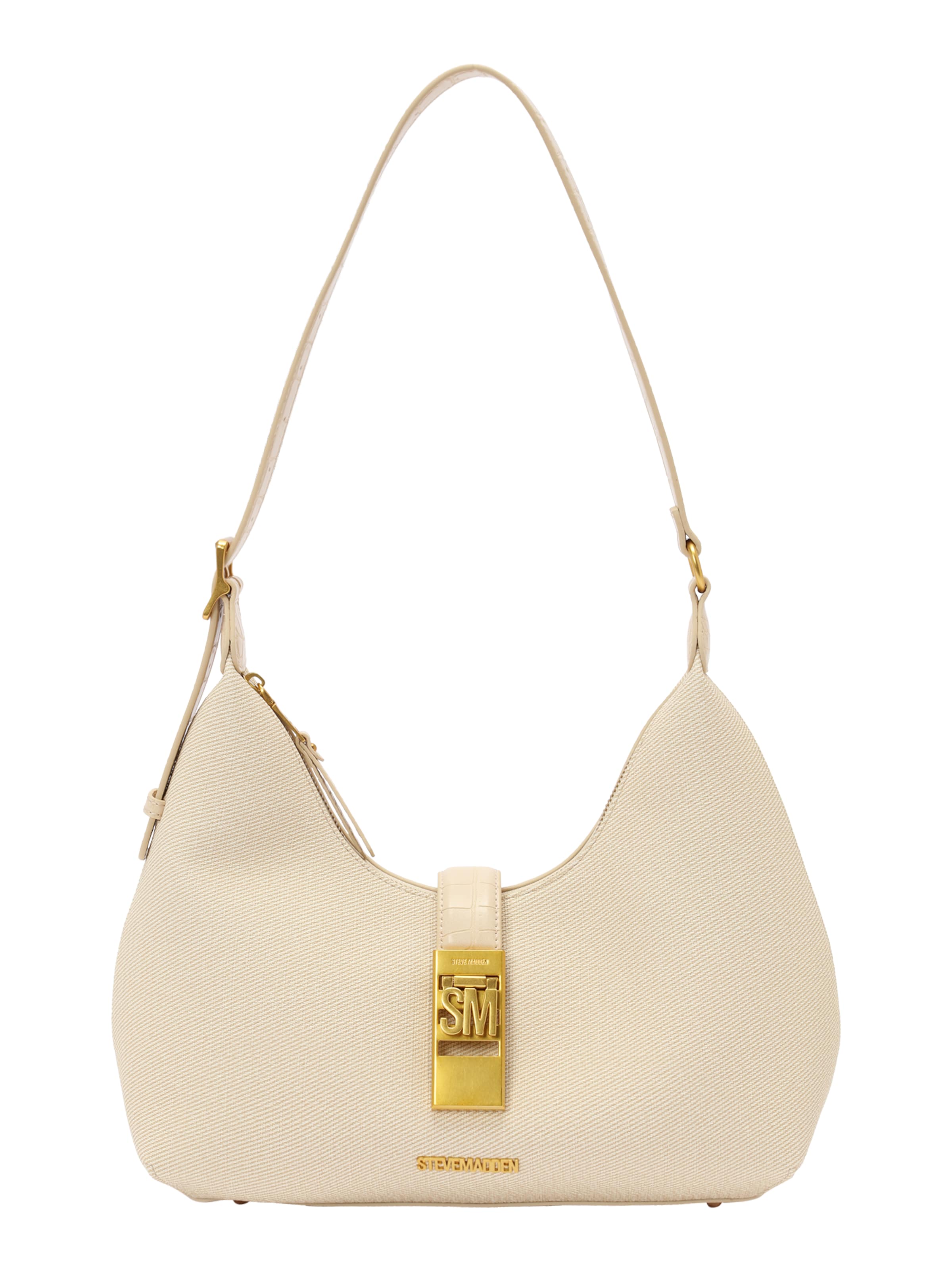STEVE MADDEN - Bolso de hombro 'Bovie-E' en beige: frente