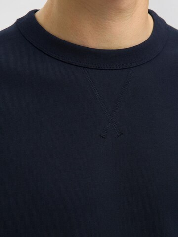 SELECTED Sweatshirt i blå