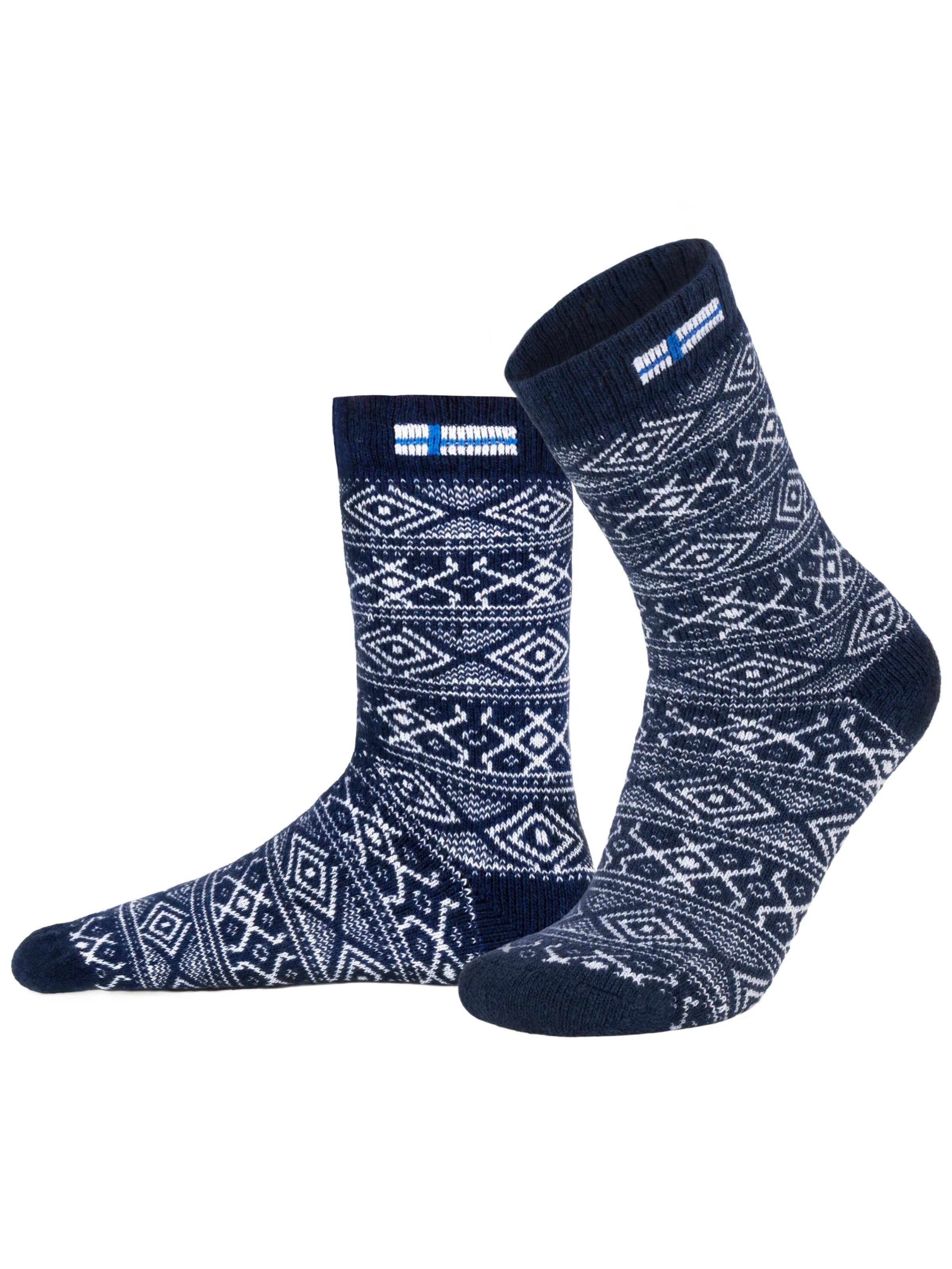normani - Calcetines en azul: frente