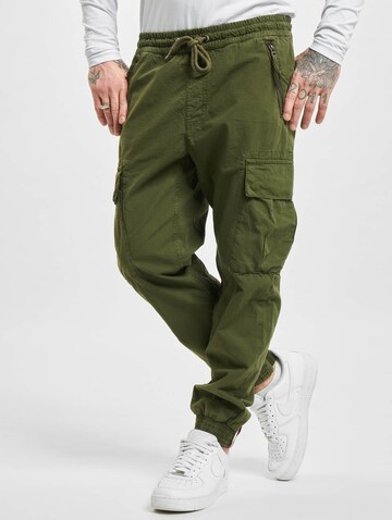 ALPHA INDUSTRIES Конический (Tapered) Брюки-карго в Зеленый