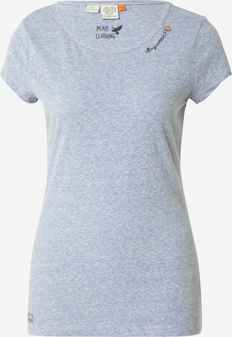 Ragwear T-Shirt 'MINTT' in Blau: predná strana