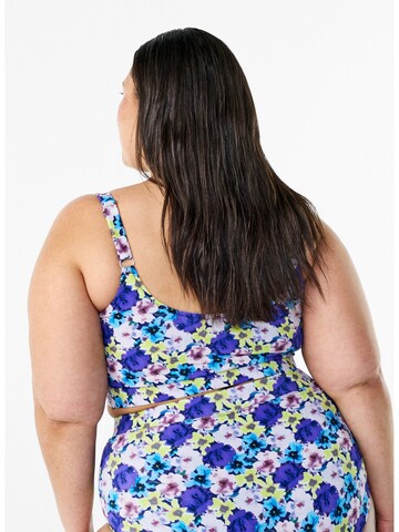 Bustino Top per bikini 'Selma' di Swim by Zizzi in lilla