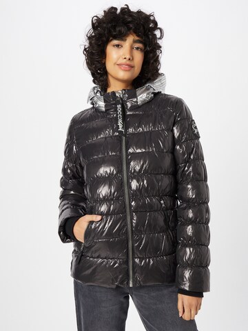 Soccx Between-Season Jacket in Black: front