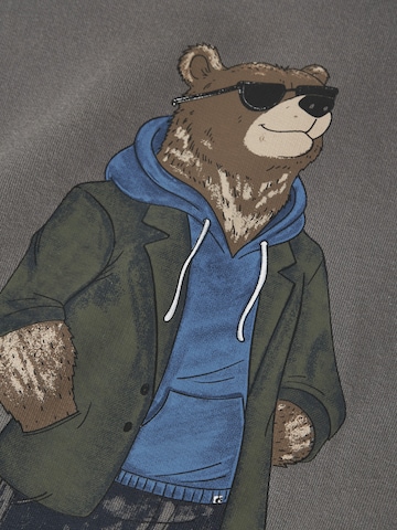 NAME IT Sweatshirt 'NKMRUZ' in Grijs