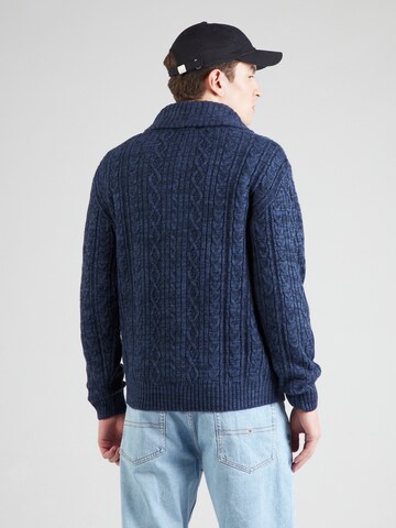 INDICODE JEANS Strickjacke 'Ilterly' in Blau