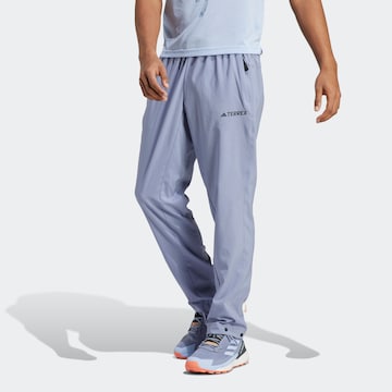 regular Pantaloni per outdoor 'Liteflex' di ADIDAS TERREX in lilla: frontale