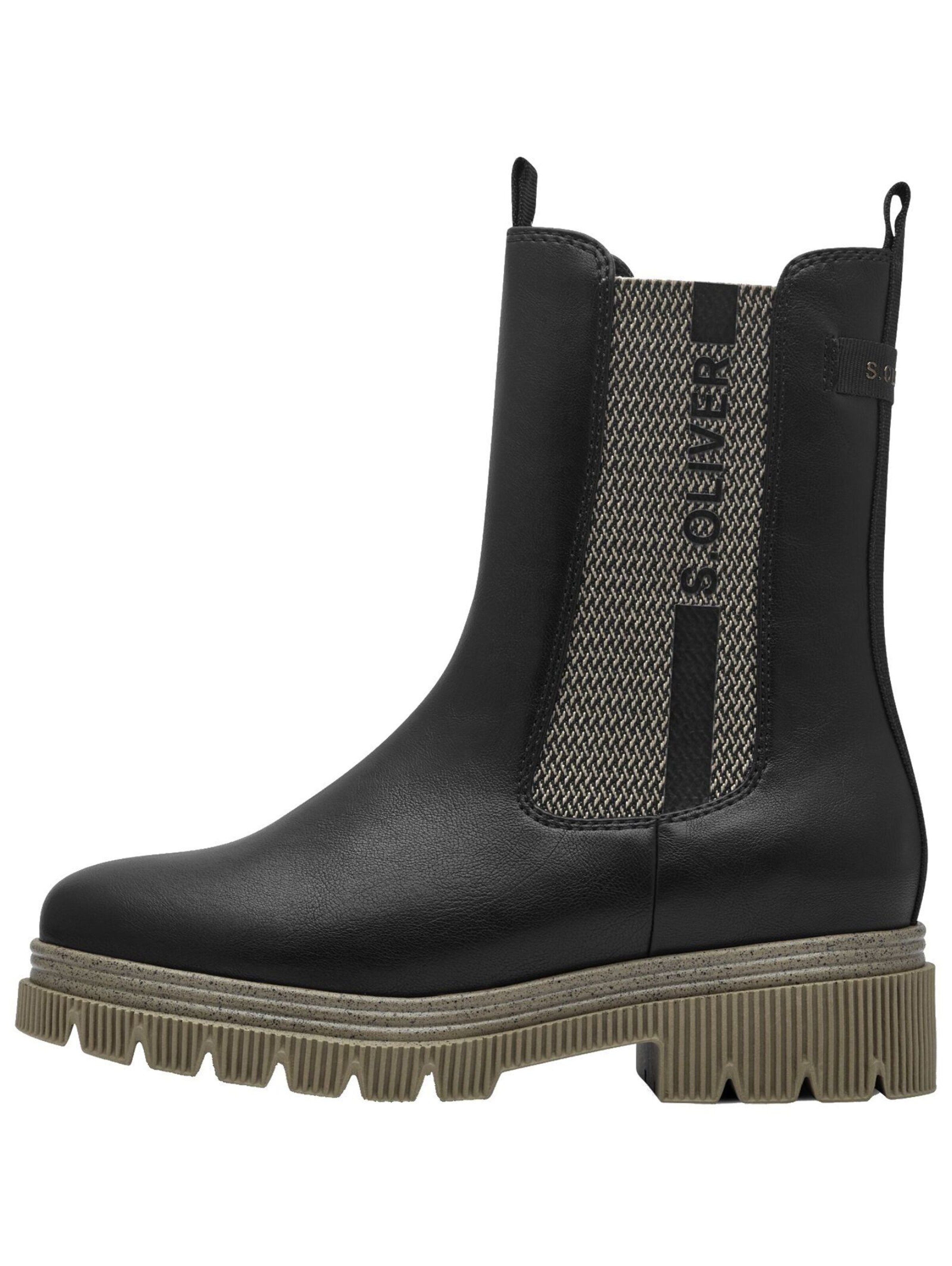 Boots chelsea di s.Oliver in nero