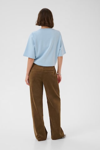 Wide Leg Pantalon 'CUBetonia Rhaena' CULTURE en marron