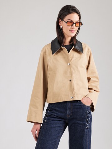 ONLY Between-season jacket 'ONLRILEY' in Beige: front