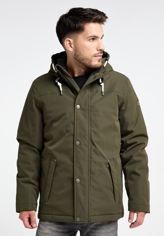 ICEBOUND Weatherproof jacket 'Iglu' in Green: front