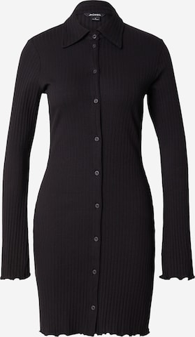Rochie tip bluză de la Monki pe negru: față