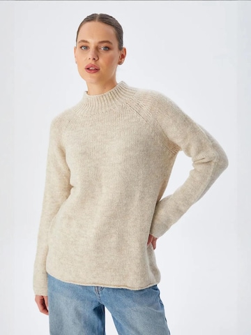 MixRay Pullover in Beige