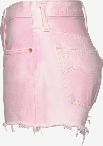 LEVI'S ® Regular Jeans '501® Original Short' in Pink