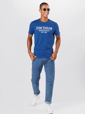 TOM TAILOR Regular fit Shirt in Blauw