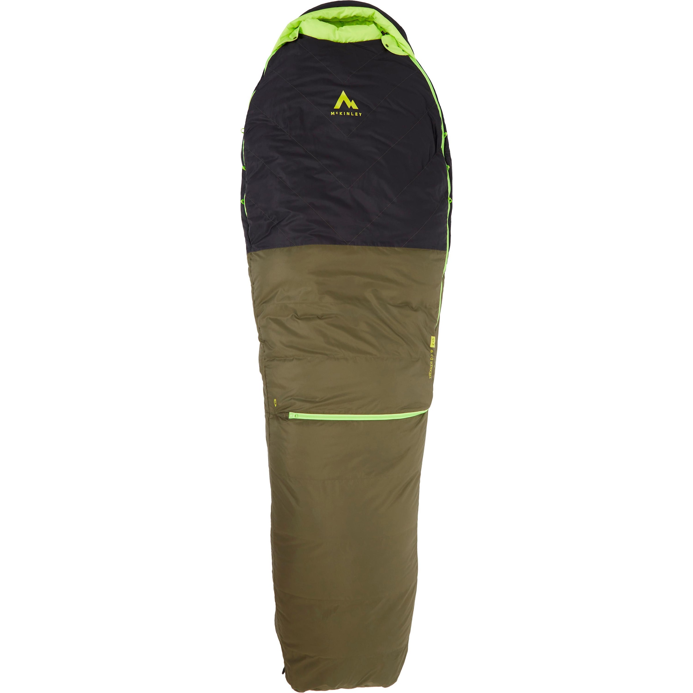 MCKINLEY Schlafsack 'Trekker D R 5' in Grün: Vorderseite