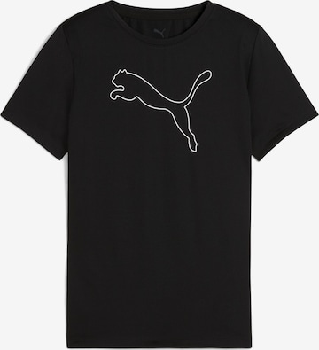 PUMA Performance Shirt in Black: front