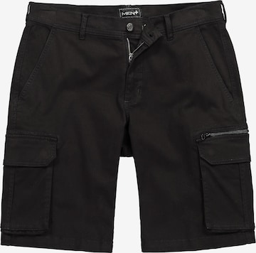 Men Plus Regular Hose in Schwarz: Vorderseite