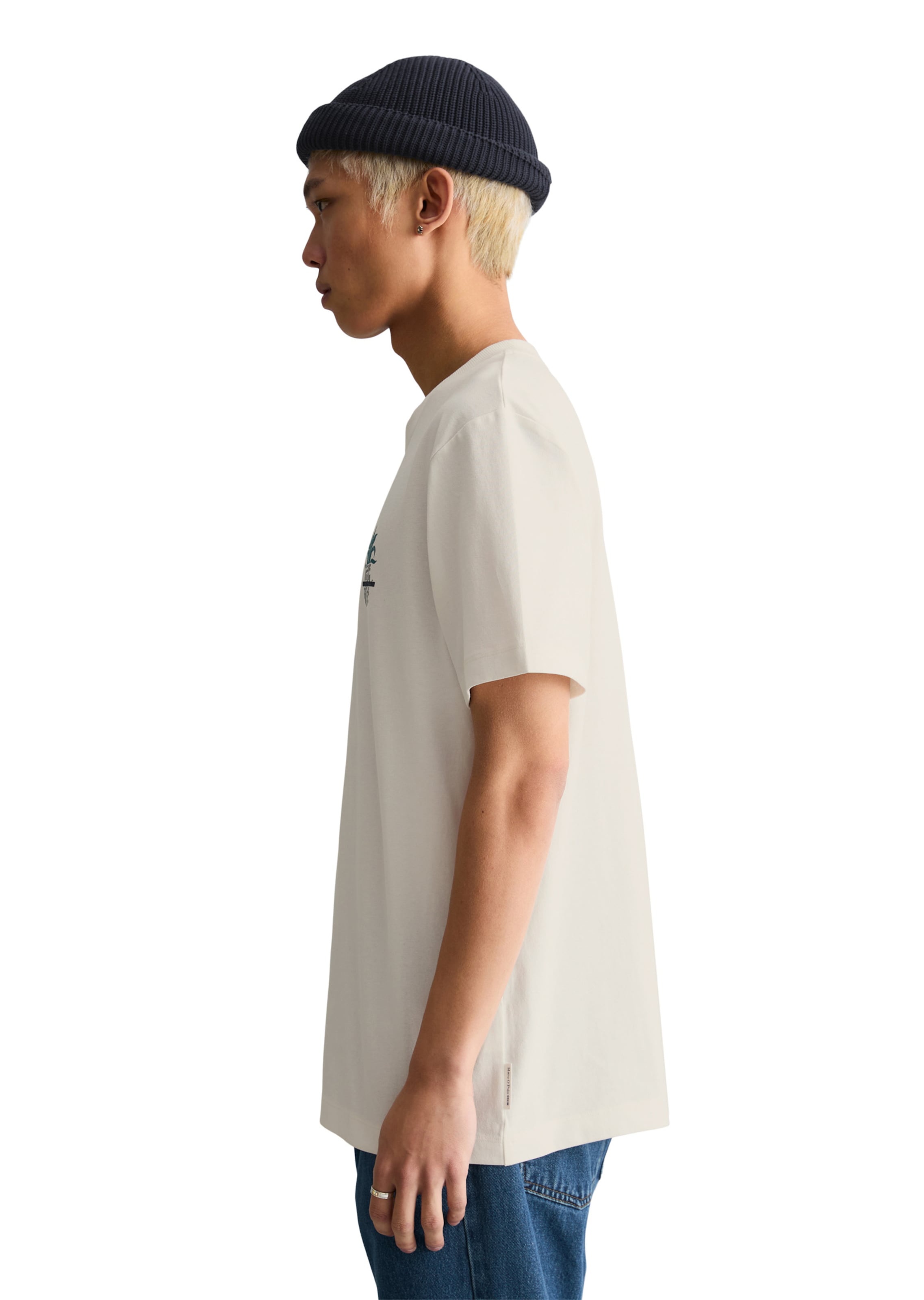 Marc O'Polo DENIM T-Shirt in Weiß